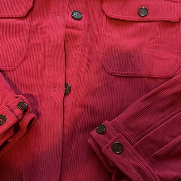 Suede Ribbed Shacket - Picture 3 of 4